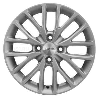 Khomen Wheels 6x15/4x100 ET37 D60,1 KHW1506 (Xray) F-Silver