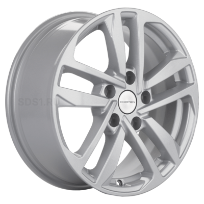 Khomen Wheels 6,5x16/5x114,3 ET45 D60,1 KHW1612 (Camry/Corolla/Grand Vitara) F-Silver