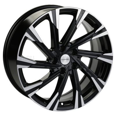 Khomen Wheels 7,5x19/5x114,3 ET50,5 D67,1 KHW1901 (Kia Sportage) Black-FP