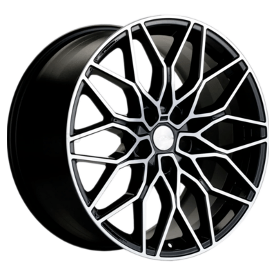 Khomen Wheels 8,5x19/5x112 ET30 D66,6 KHW1902 (3/4/5/6 series) Black-FP