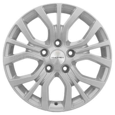 Khomen Wheels 6,5x16/5x114,3 ET40 D66,1 U-Spoke 608 (ZV 16_Qashqai) F-Silver