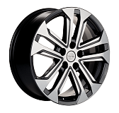 Khomen Wheels 7x18/5x114,3 ET50 D54,1 KHW1803 (Coolray) Gray-FP