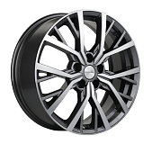 Khomen Wheels 7x18/5x114,3 ET50 D54,1 KHW1806 (Coolray) Gray-FP
